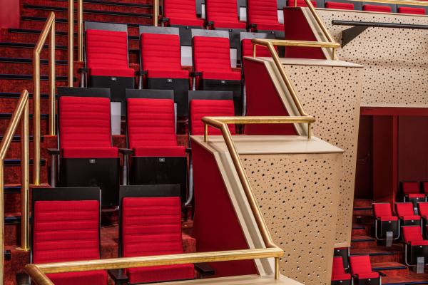 The auditorium in the AFAS Experience Center